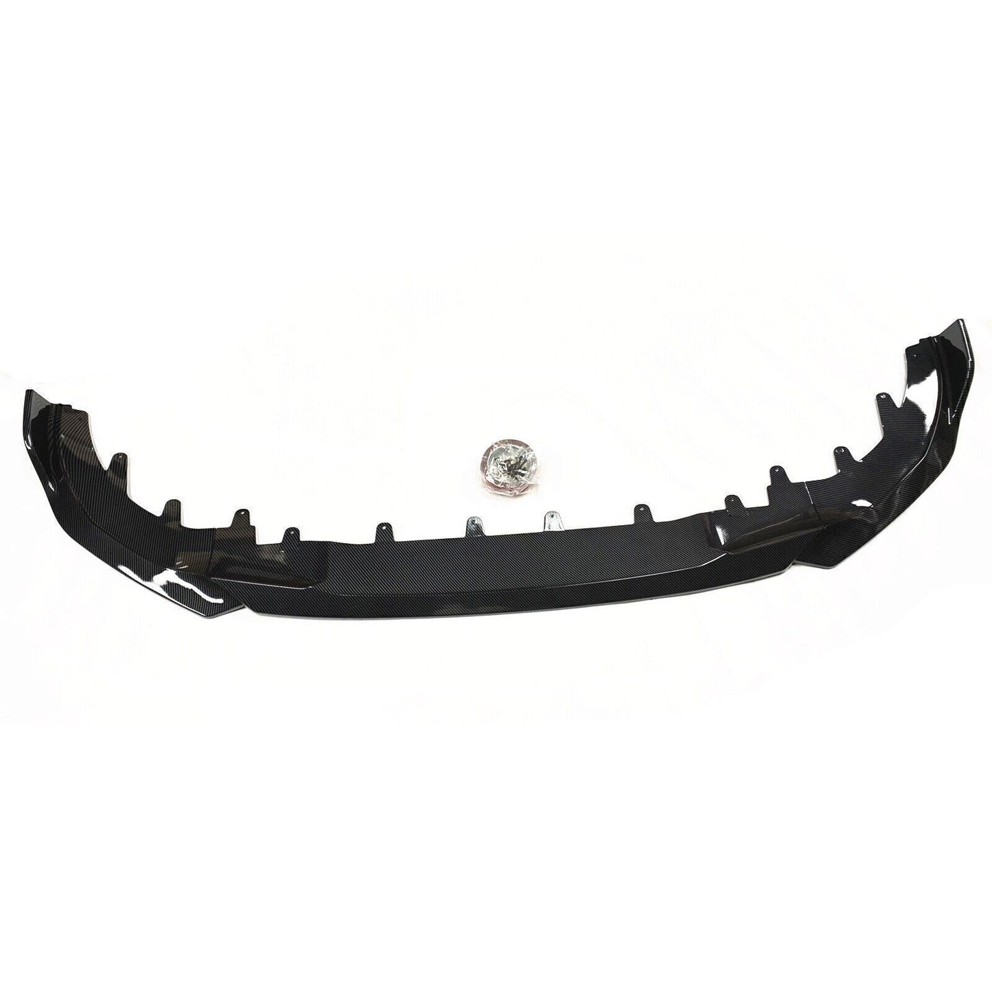 Front Bumper Spoiler Lip Kit fits BMW 2 Series G42 Coupe 22-24 Carbon Fiber Look