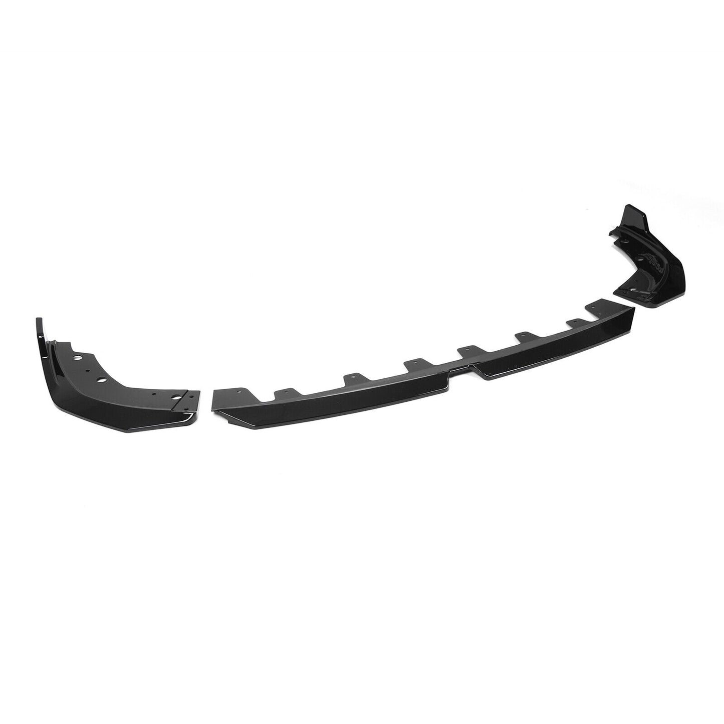 Front Bumper Spoiler Lip Splitter Kit fits BMW 3 Series G20 22-24 NEW Black