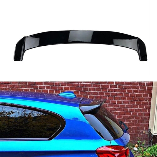 Rear Roof Trunk Spoiler Window Wing Lip ABS Black fits BMW 1-Series F20 Hatchback