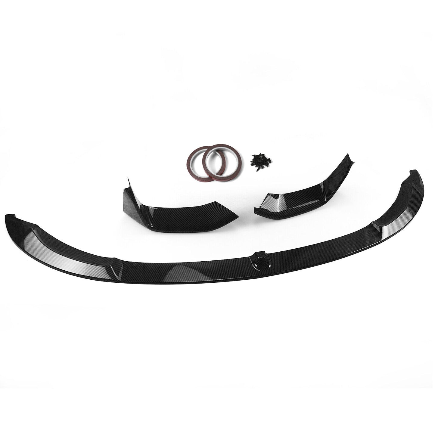 Front Bumper Spoiler Splitter fits BMW F80 M3 F83 F82 M4 2015-2020 16 Carbon Look