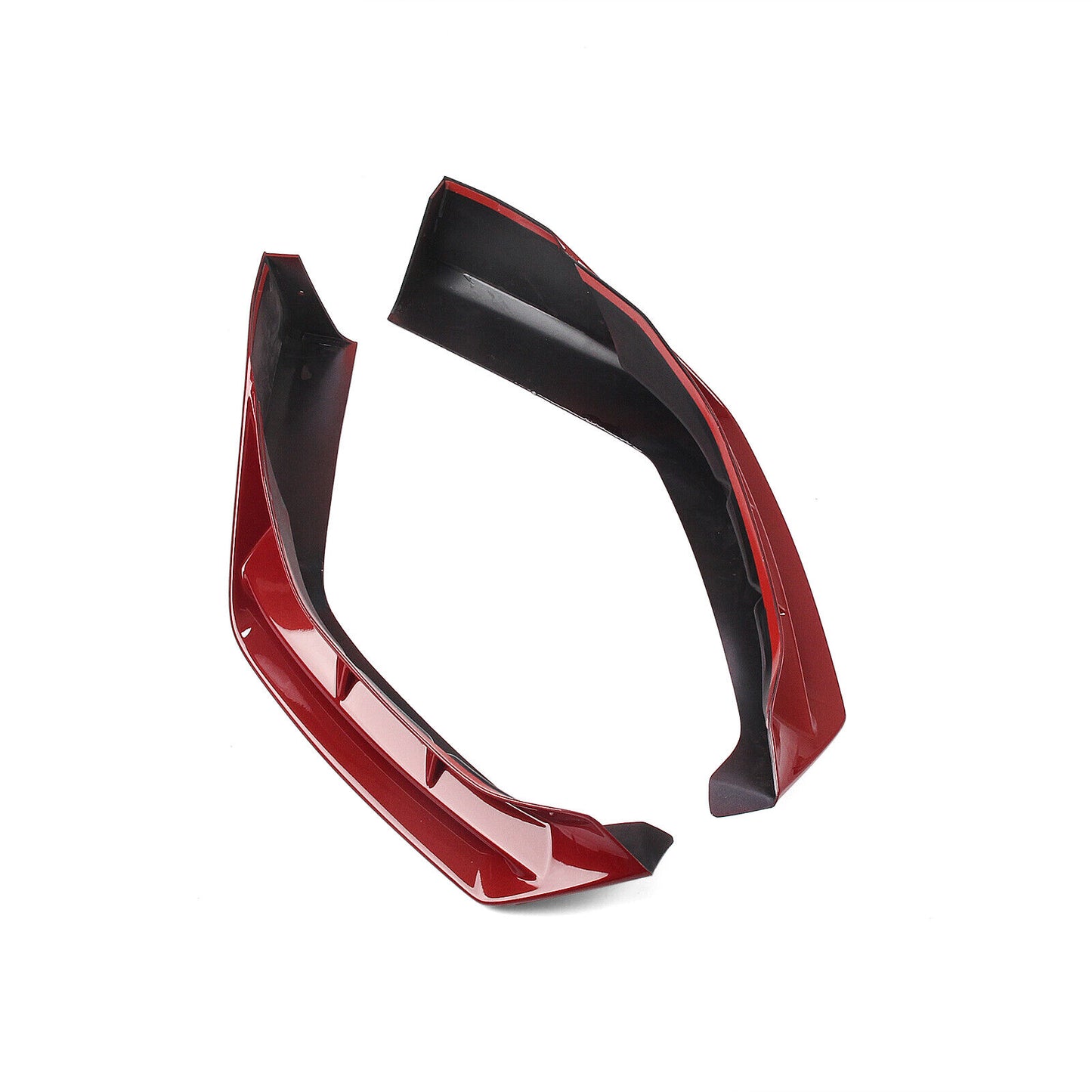 Front Bumper Spoiler Lip Kit Red fits BMW G20 LCI Sport 2023-2024 AKASAKA