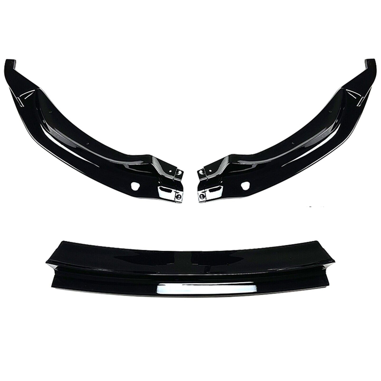 Gloss Black Front Bumper Spoiler Lip fits BMW M3 F80 M4 F82 F83 2015-2020 2016