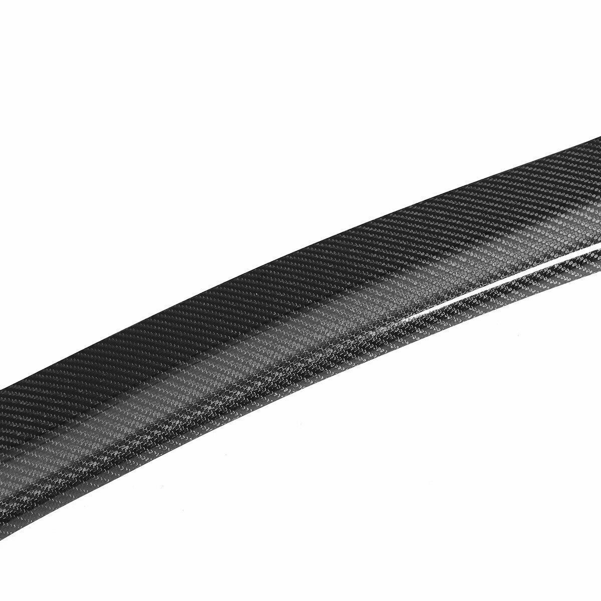 Carbon Fiber Rear Trunk Spoiler Lip fits 2011-2017 BMW 5 Series F10 M4 Style