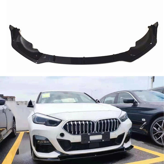 Black Front Bumper Spoiler Lip fits 2020-2022 BMW 2 Series F44 228i M235i