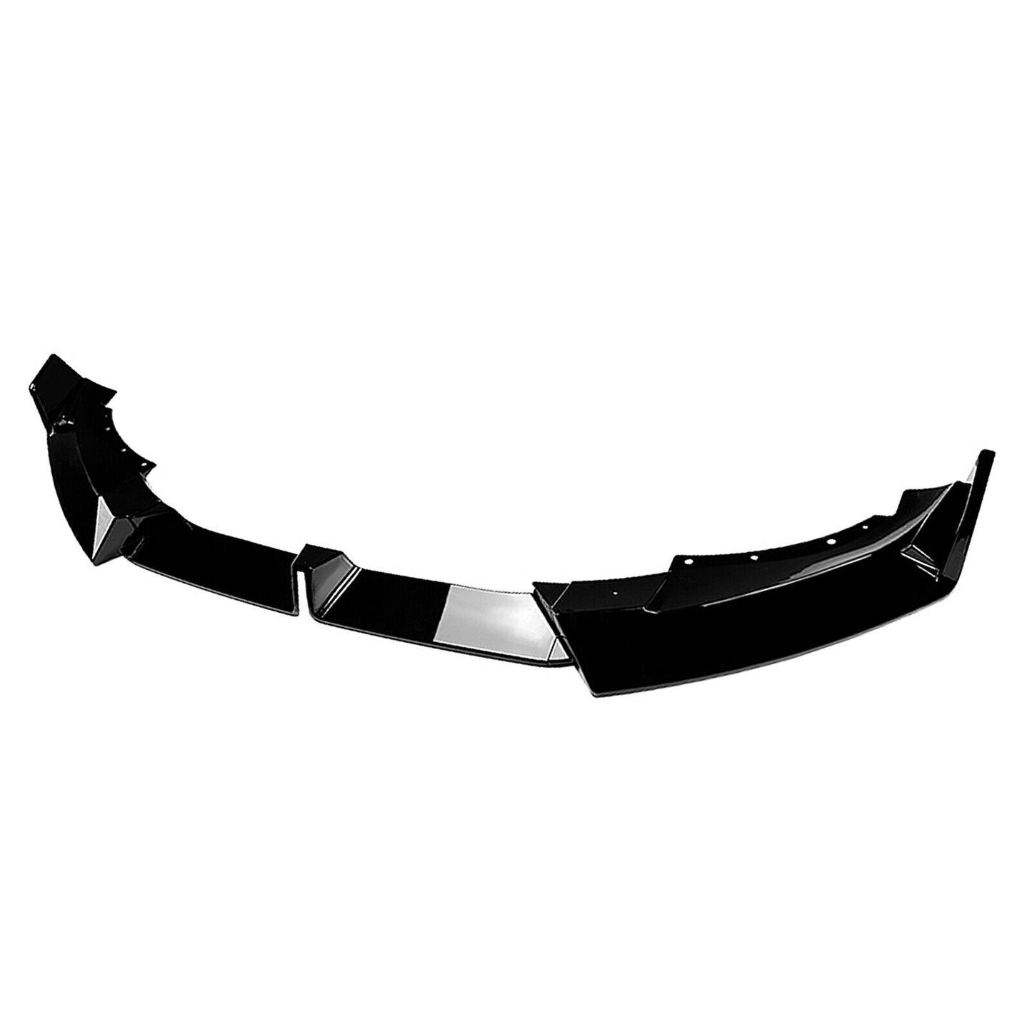 3pcs Vivid Black Front Spoiler Lip Splitter Bodykit fits BMW X6 G06 M Sport 23-24