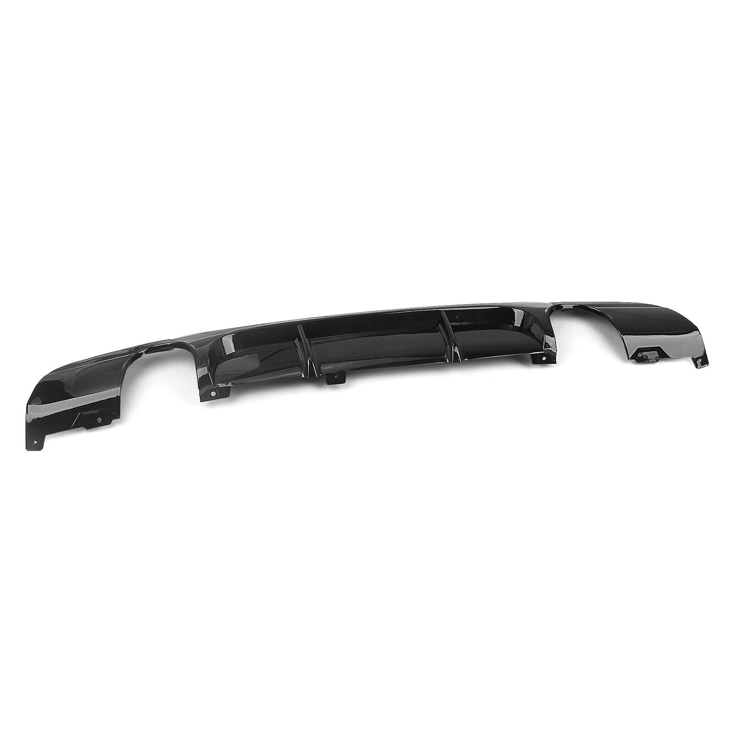 Rear Bumper Diffuser Dual Exhaust Pipe fits BMW E90 E91 M Sport 2005-2012