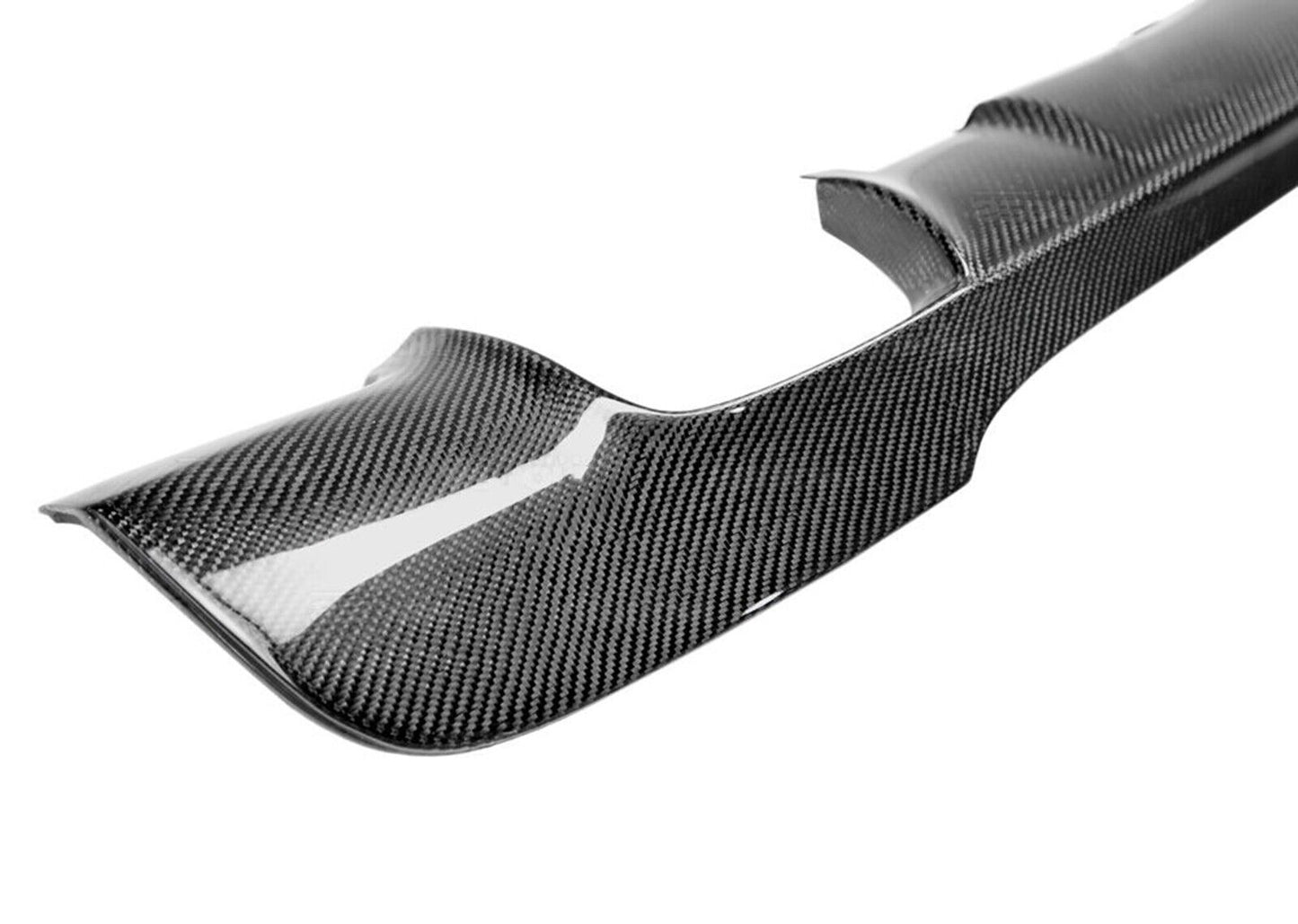 Fit fits BMW E90 325i 335i M-Sport 09 10-12 Carbon Fiber Rear Bumper Diffuser Lip