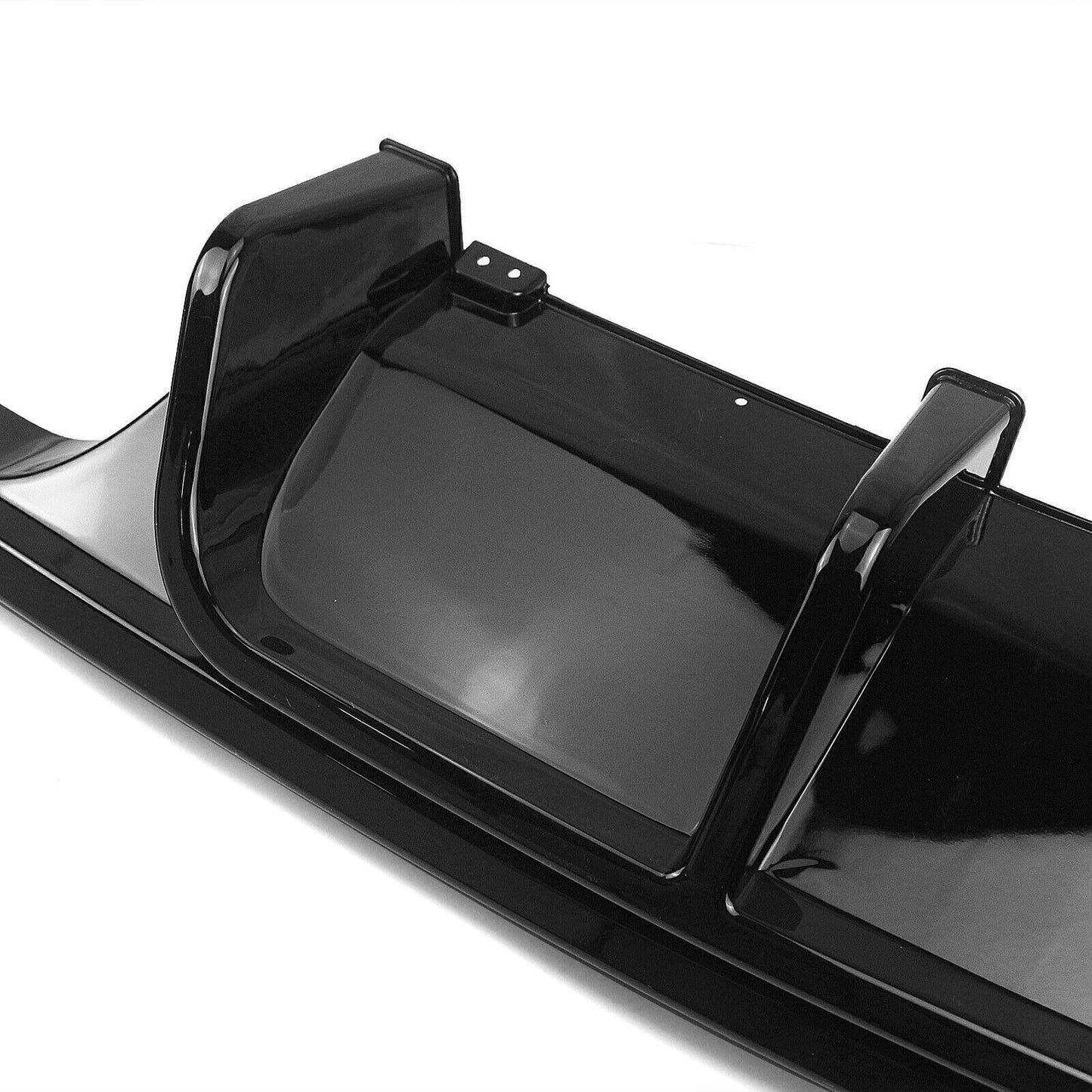 Front Lip + Rear Bumper Diffuser fits BMW F80 F82 F83 2015-2020 Gloss Black