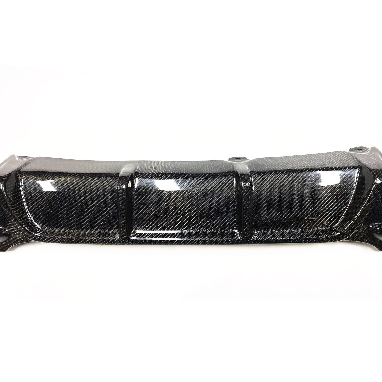 fits BMW E90 325i 335i M-Sport 2009-2012 Carbon Fiber Rear Bumper Diffuser Lip