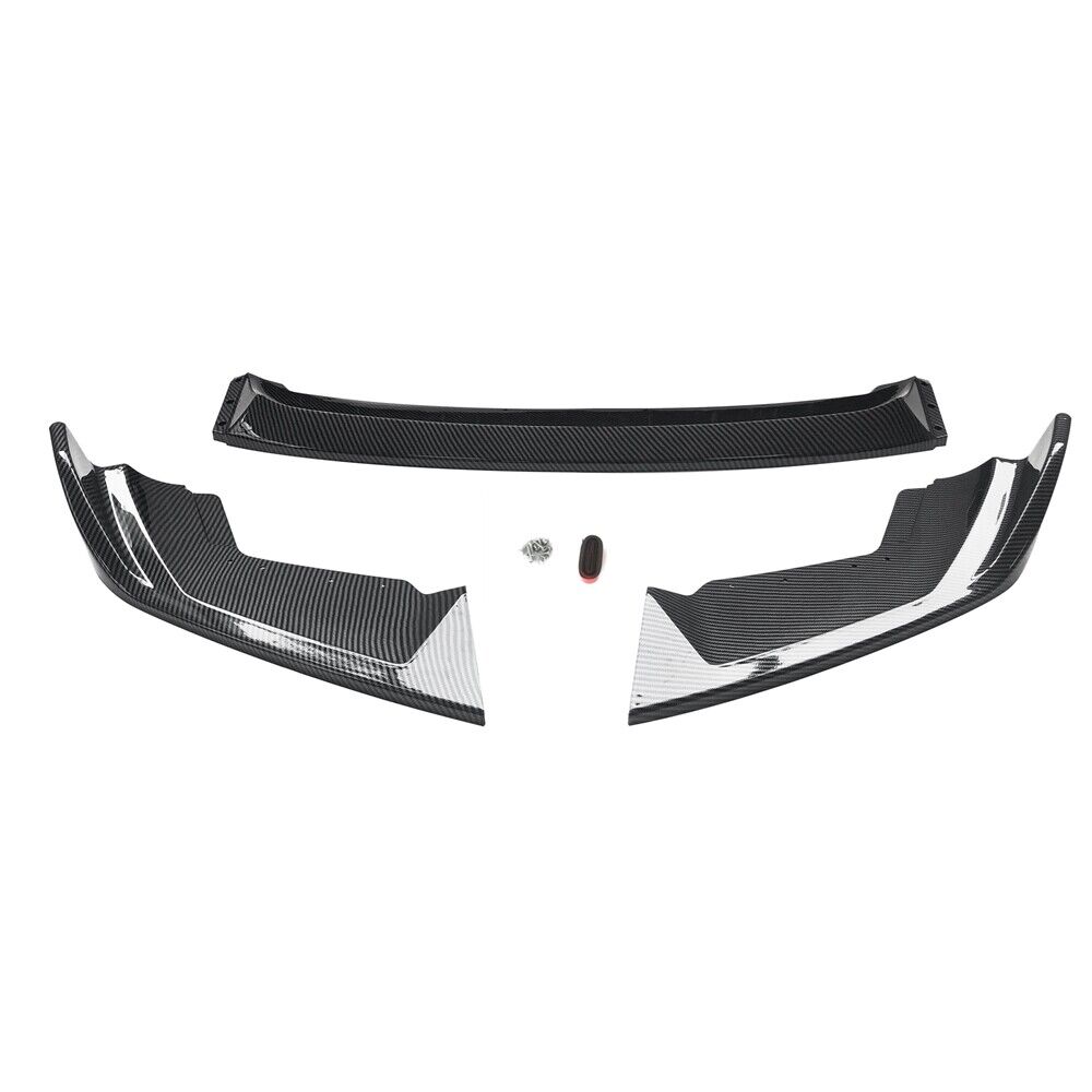 Carbon Fiber Look Front Bumper Splitter Lip fits BMW F87 M2 Competition 19 20 21