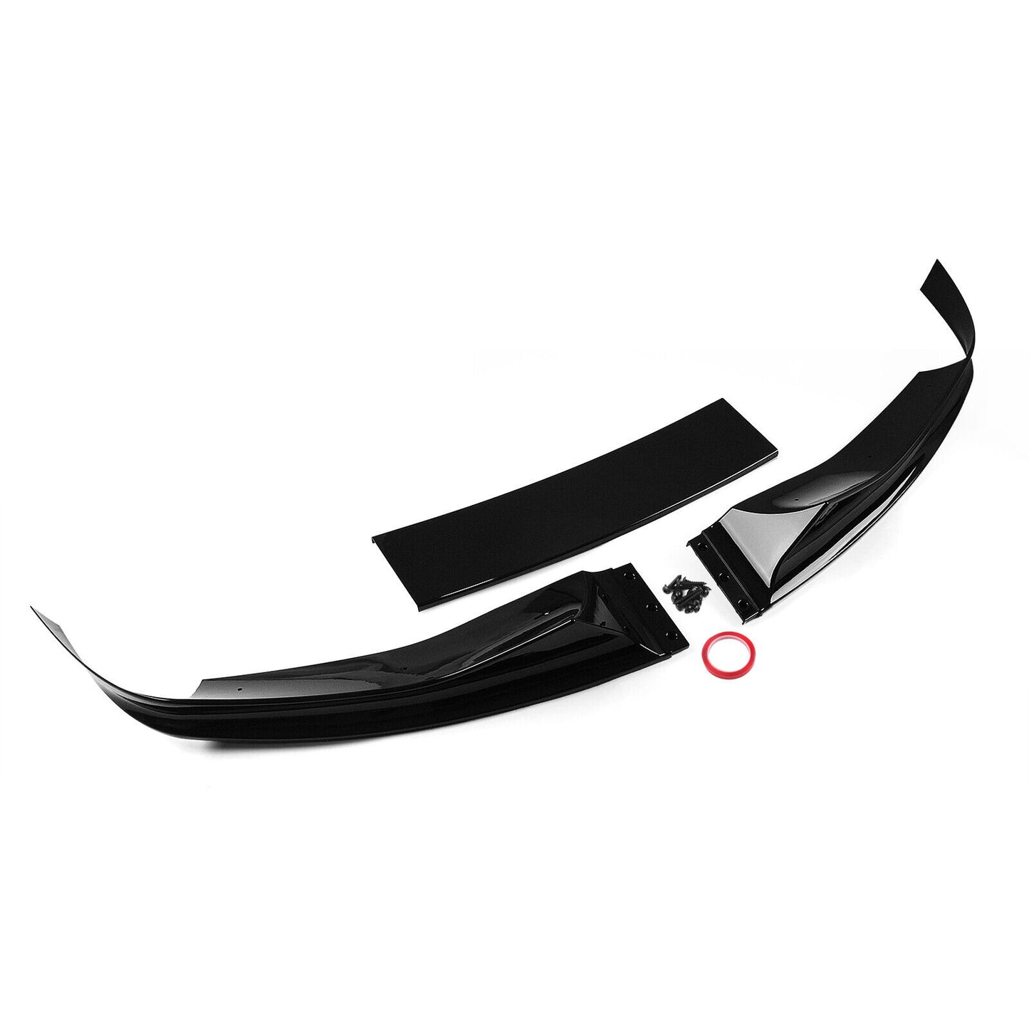 Front Bumper Spoiler Lip Kit fits BMW X5 F15 M Sport 2014-2018 Gloss Black