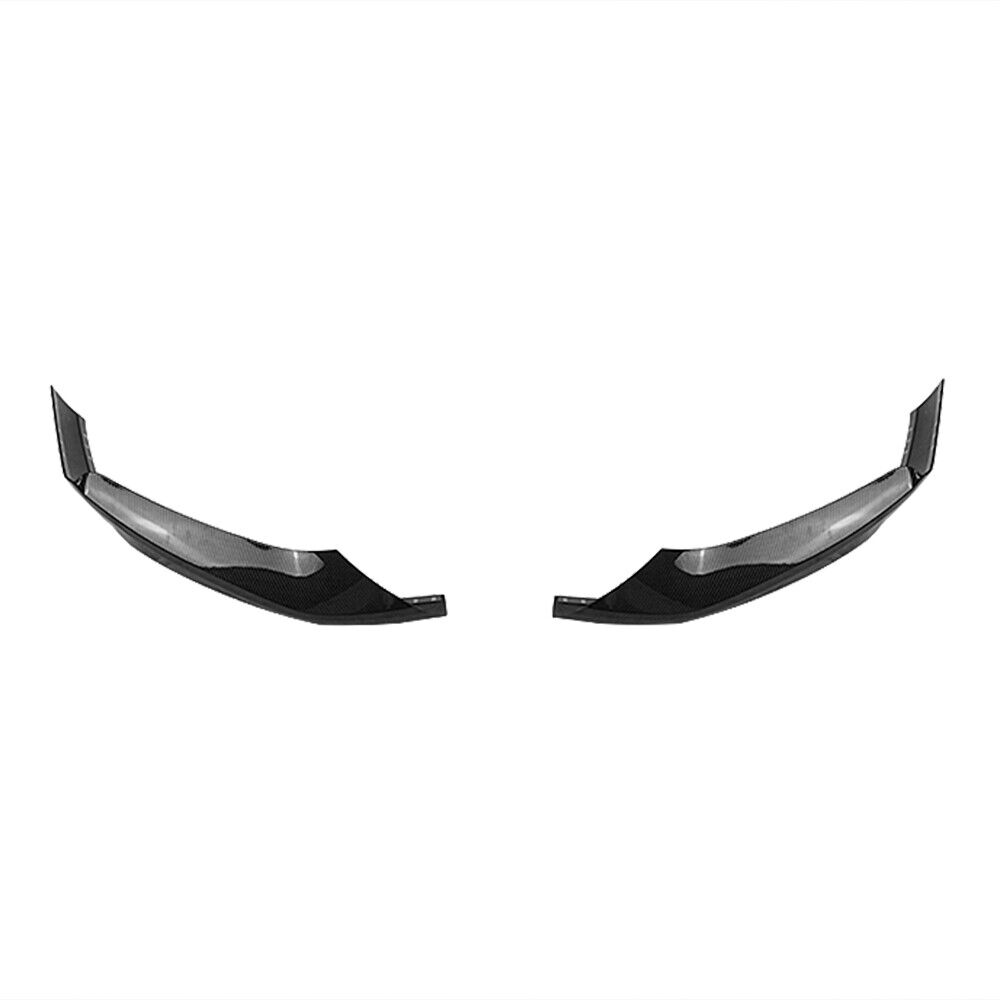 Front Bumper Spoiler Splitter Lip fits 17-20 BMW G30 M Tech M Sport Carbon Style