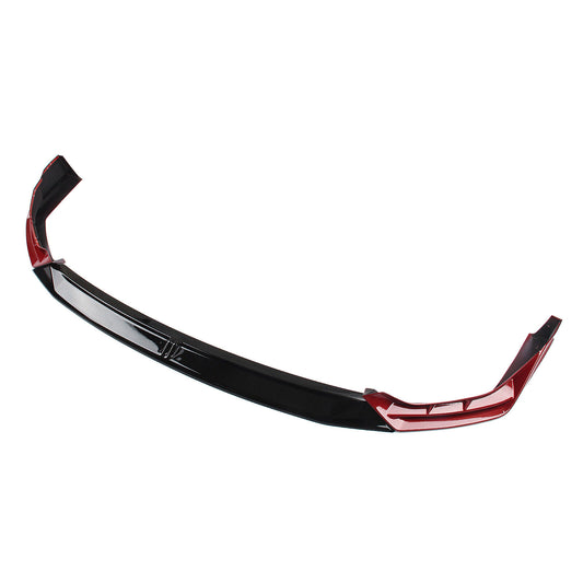 Front Bumper Spoiler Lip Kit Red fits BMW G20 LCI Sport 2023-2024 AKASAKA