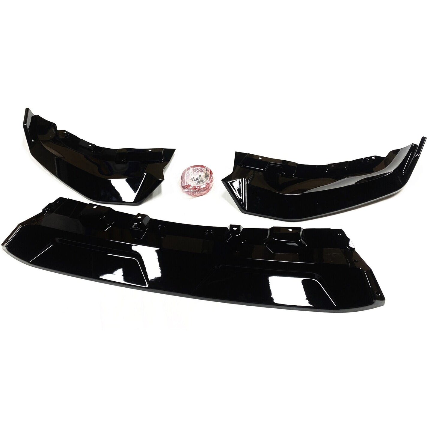 Front Bumper Spoiler Lip Body Kit Splitter fits BMW G07 X7 23-24 NEW Gloss Black