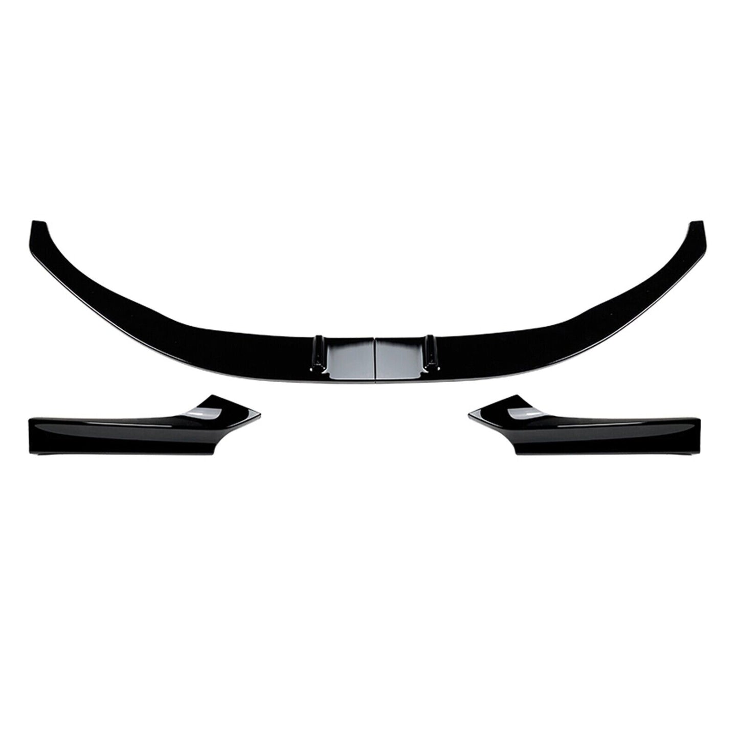 Black Front Bumper Spoiler Lip Side Cover fits BMW F22 F23 M Sport 2014-2021