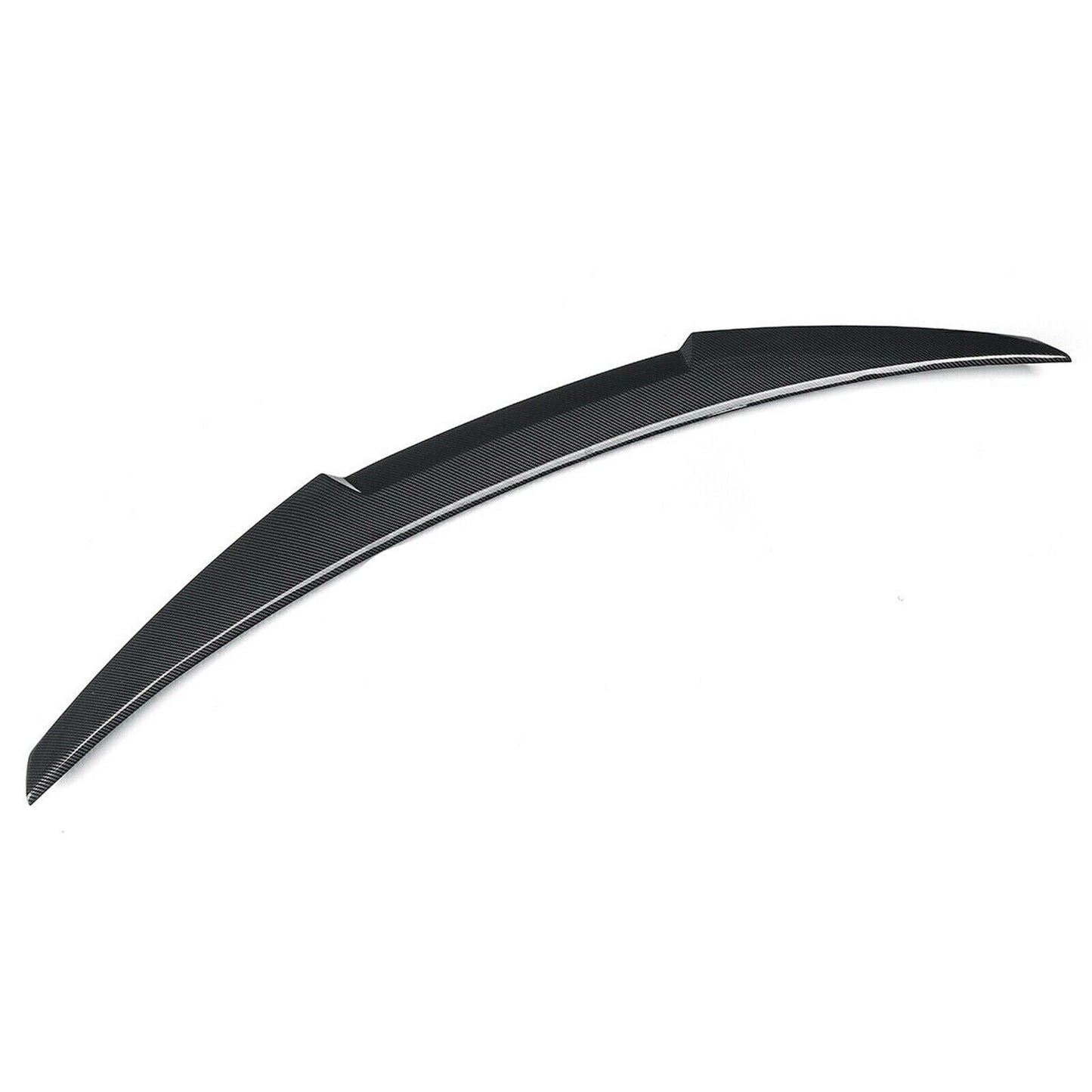 Carbon Fiber Look Rear Trunk Spoiler Wing Lip fits BMW E90 M3 Sedan 2005-2012