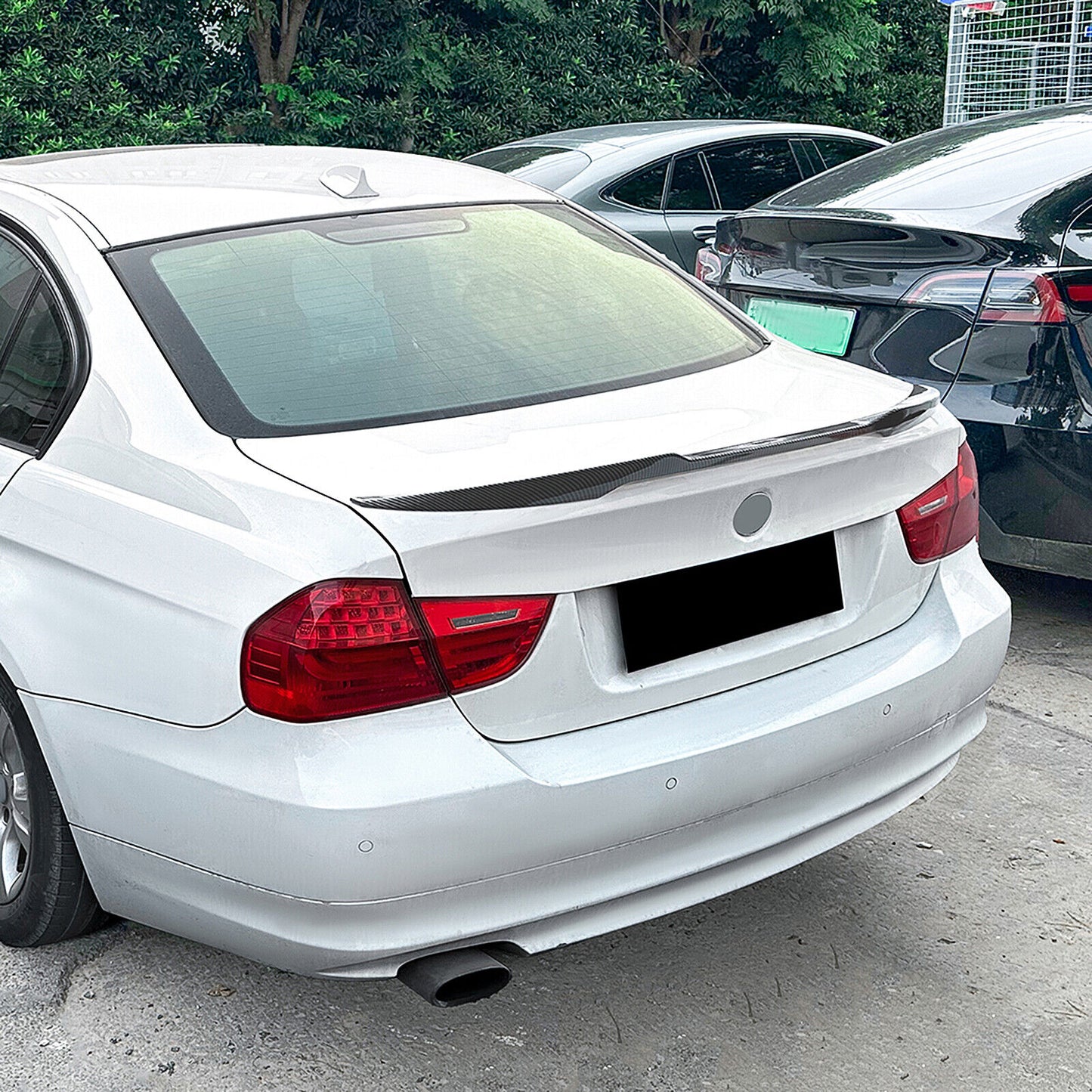 Rear Spoiler Lip Wing Rood Lid fits BMW 3 Series E90 2005-2012 CB Style