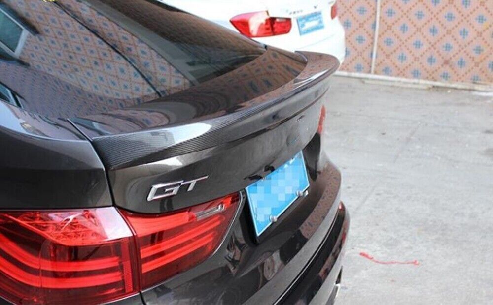 Rear Trunk Spoiler Wing Lip Carbon Fiber fits BMW F07 5 Series GT 2010-2017