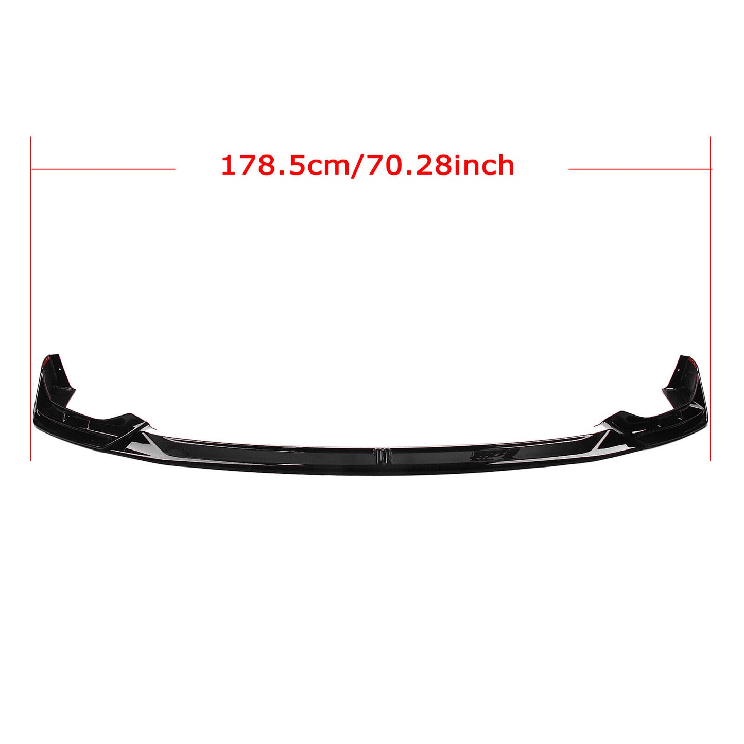 Front Bumper Spoiler Lip Kit Black fits BMW G20 LCI Sport 2023-2024 AKASAKA