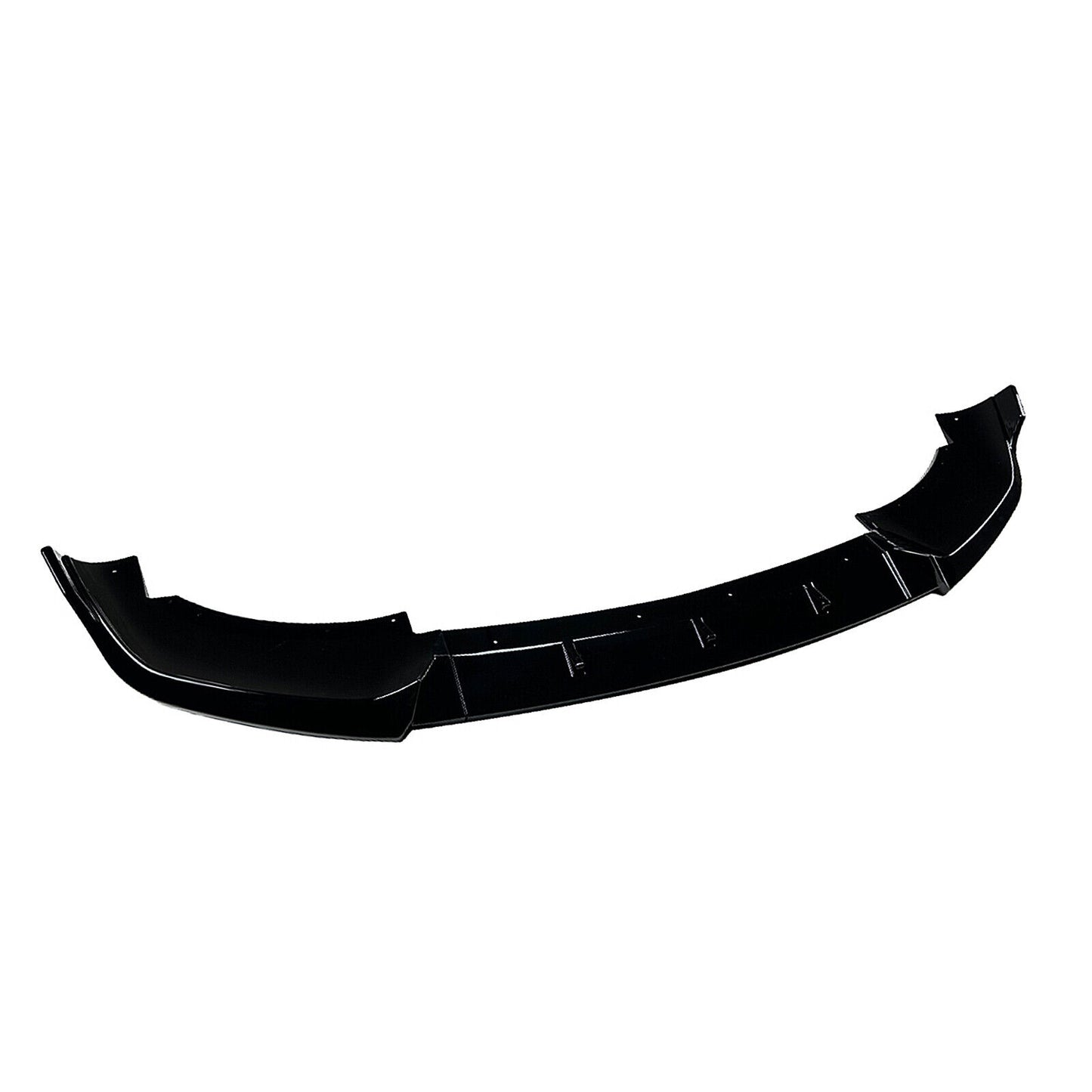 3x Front Bumper Spoiler Lip Kit fits BMW X6 G06 M Sport 2019-2023 Gloss Black