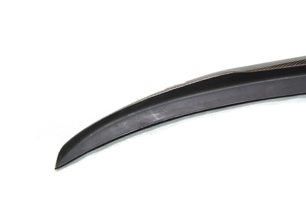 Rear Trunk Spoiler Wing Lip fits BMW F36 P Style Carbon Fiber Body Kit Black