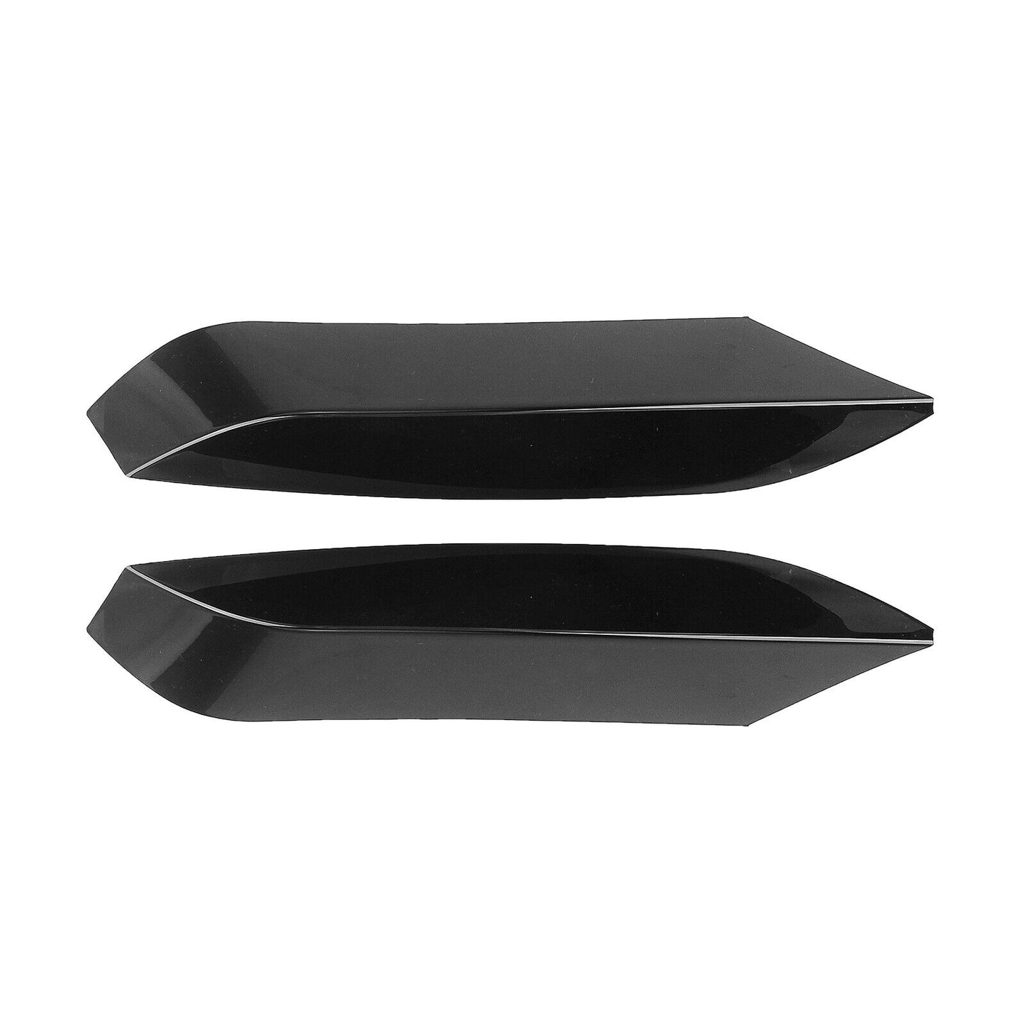 1Set Front Spoiler Side Air Vent Trim fits BMW F80 M3 F83 F82 M4 2015-2020 Black