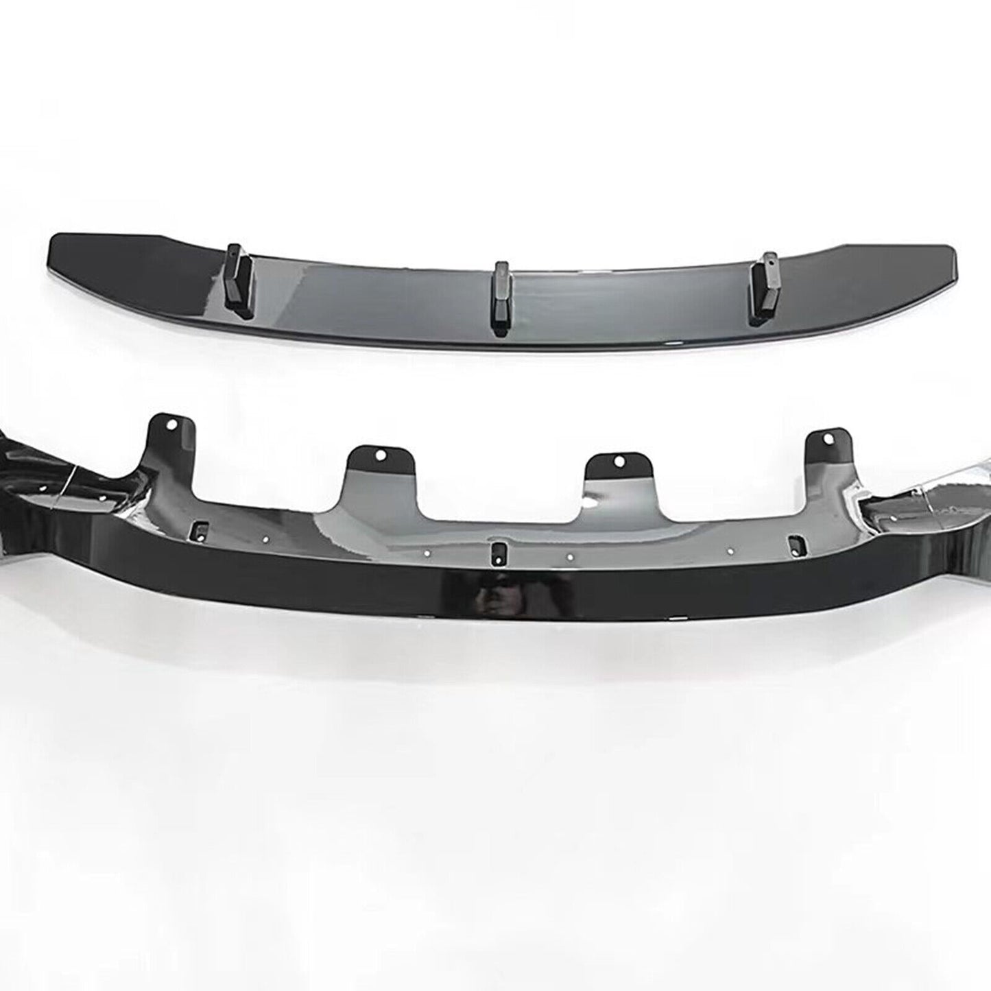 Front Bumper Spoiler Side Splitter Kit fits BMW X5 F15 2014-2018 M Sport Black