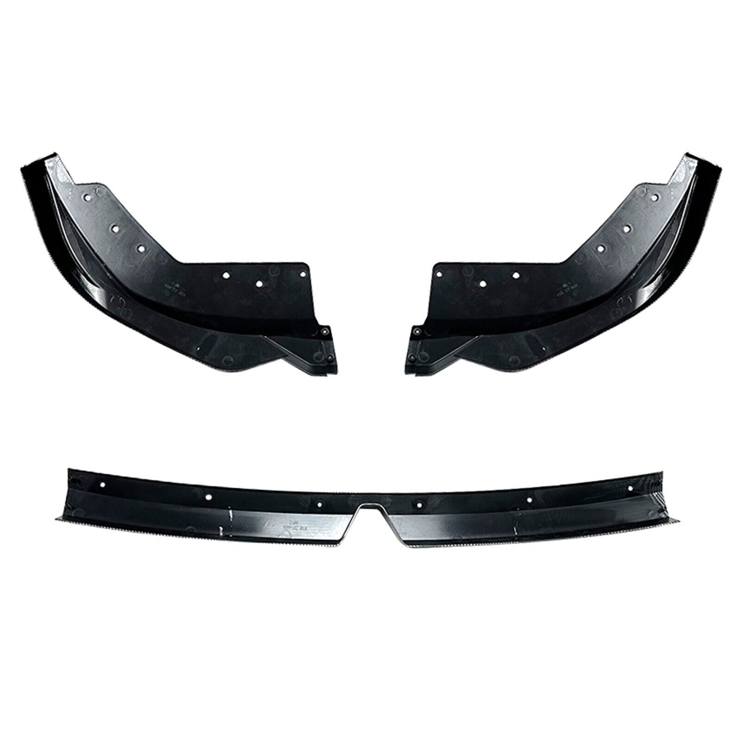 Gloss Black Front Lip Spoiler Splitter fits BMW 3 Series G20 M Sport 320i 2023-up