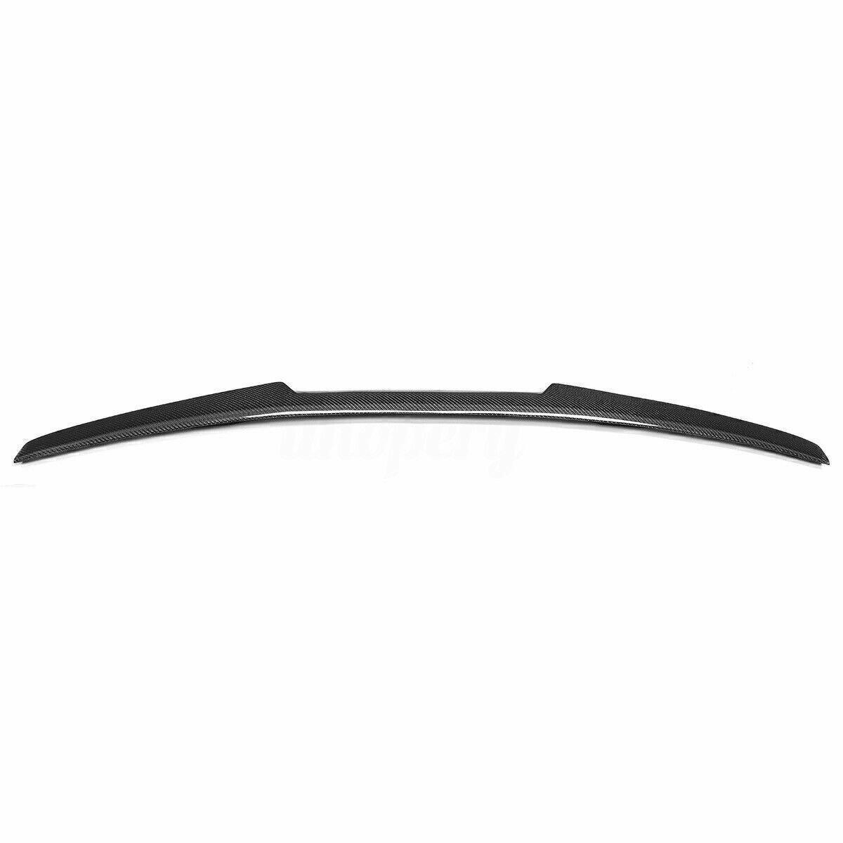 Carbon Fiber Rear Trunk Spoiler Lip fits 2011-2017 BMW 5 Series F10 M4 Style