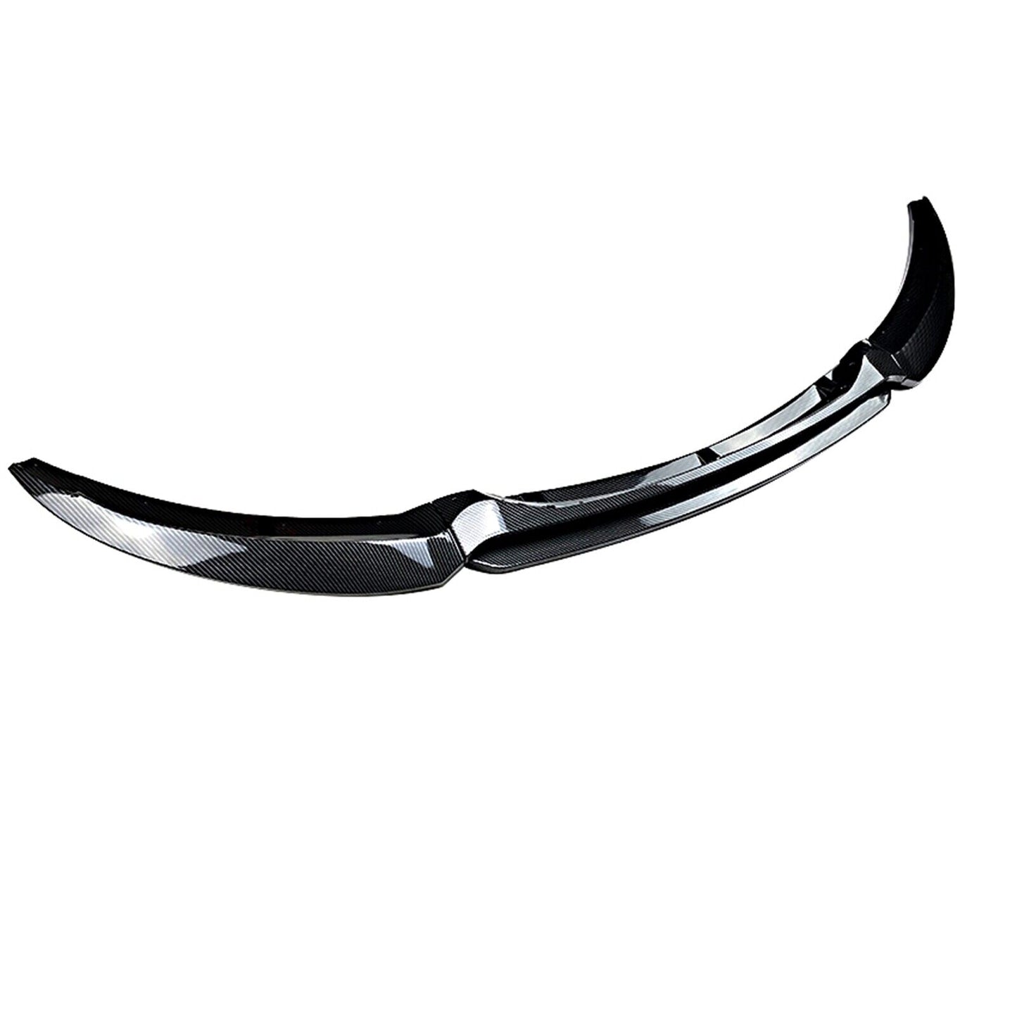 Carbon Fiber Style Front Bumper Spoiler Splitter fits BMW 1 Series E82 M 2007-13