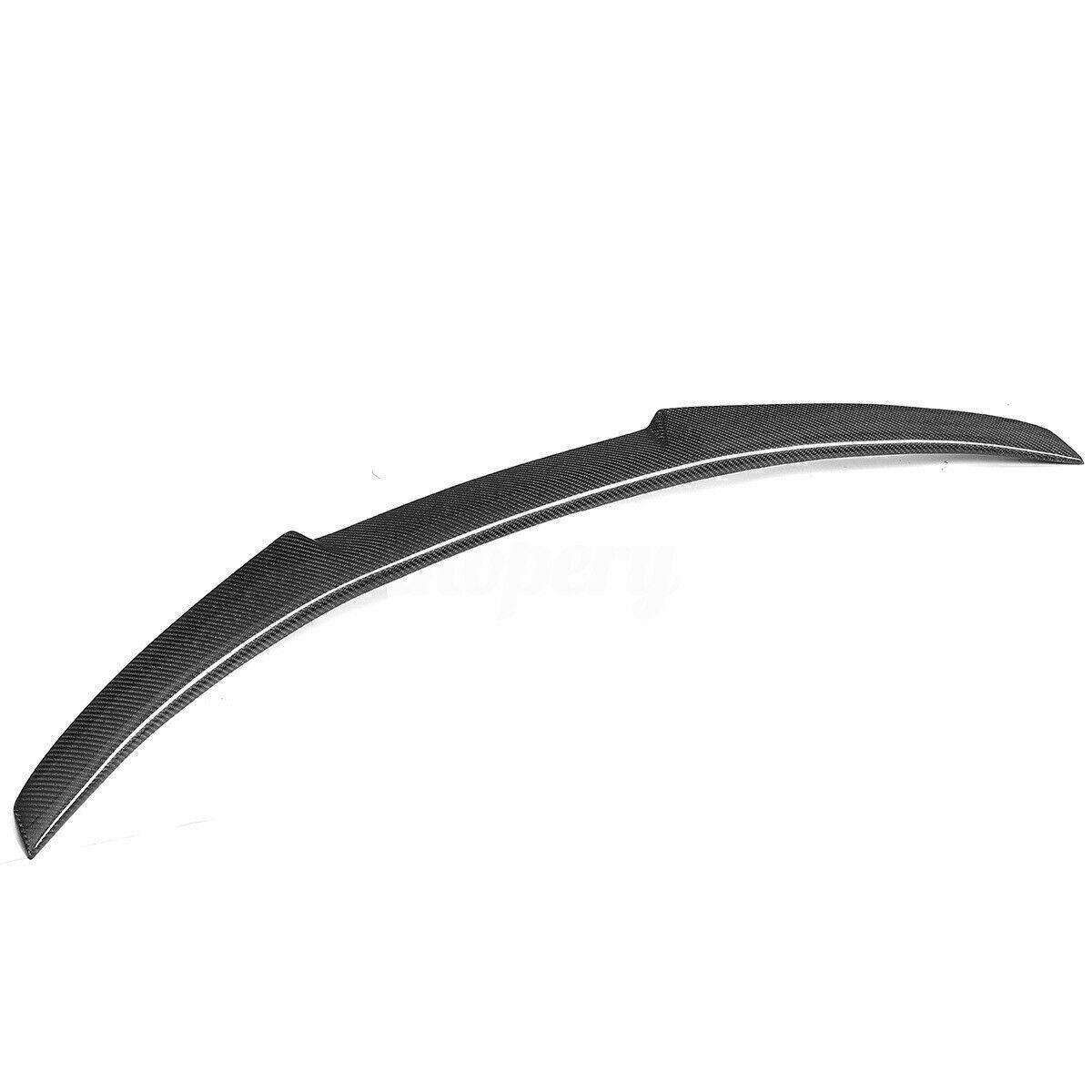 Carbon Fiber Rear Trunk Spoiler Lip fits 2011-2017 BMW 5 Series F10 M4 Style