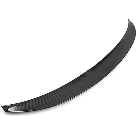 Black P Style Carbon Fiber Rear Trunk Spoiler Lip fits BMW 4 F32 428i Coupe