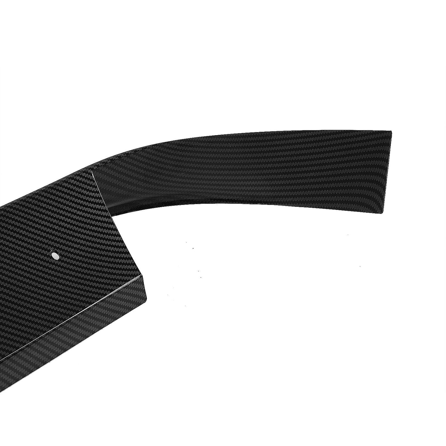 Front Bumper Spoiler Lip Kit fits BMW X5 F15 M Sport 14-18 Carbon Fiber Look