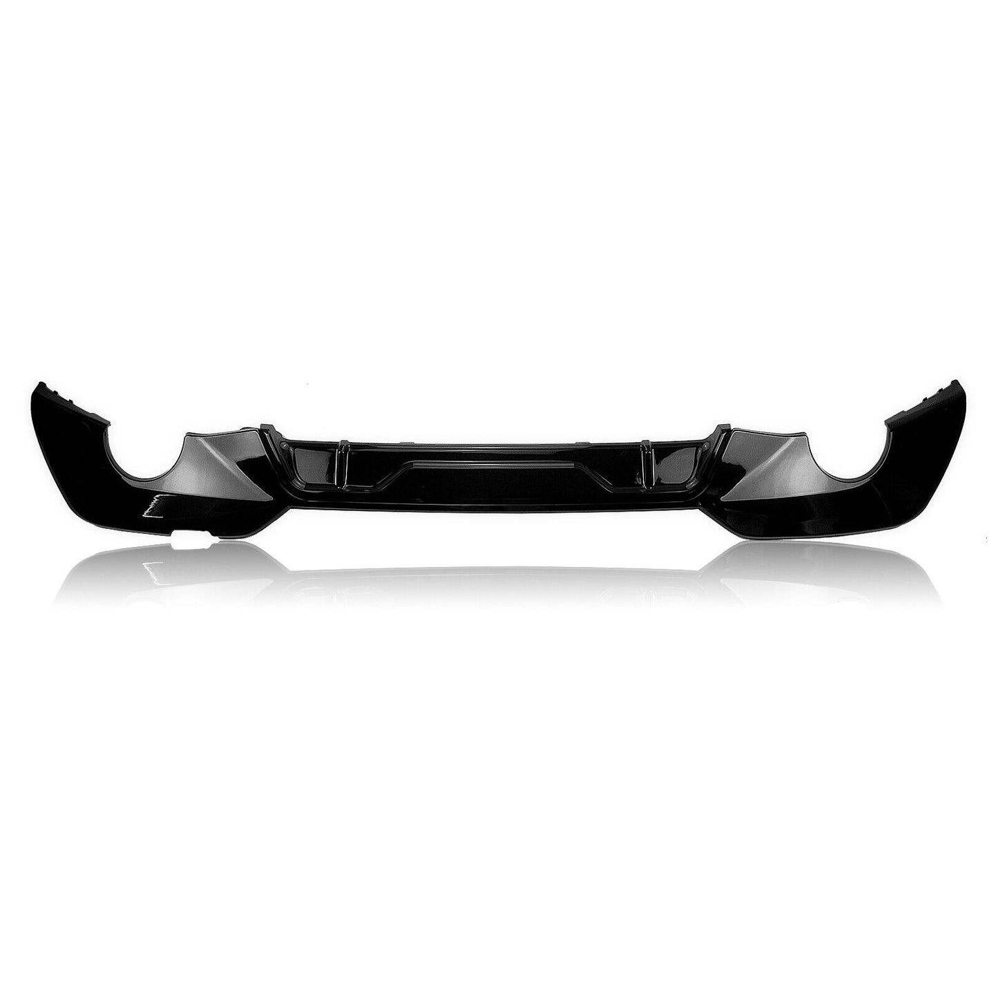 Fit fits BMW G20 G28 M-Sport 2019-2022 Rear Bumper Diffuser Lip Glossy Black