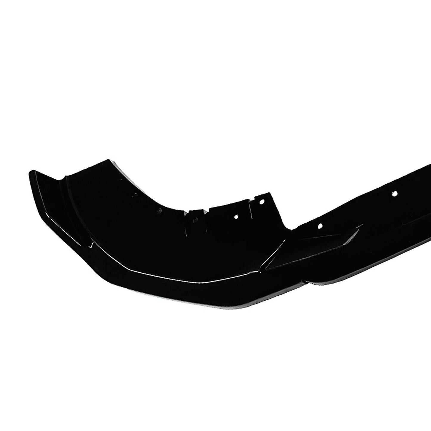 Front Bumper Spoiler Lip fits BMW 2 Series G42 M Sport 2022-2024 Gloss Black