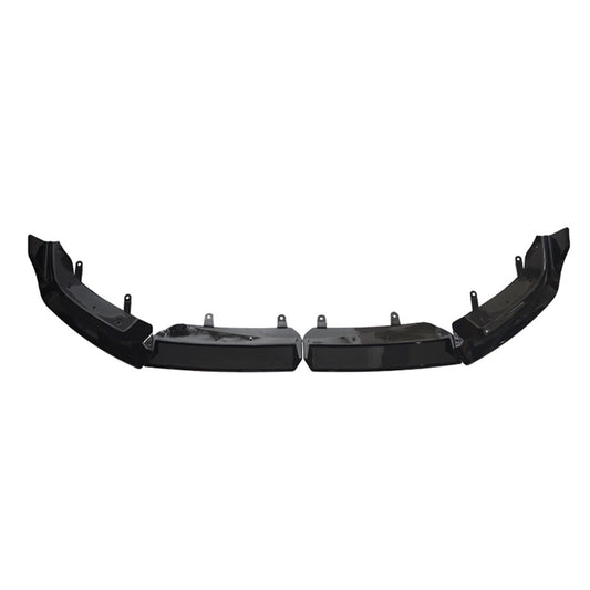 Gloss Black Front Bumper Spoiler Lip Splitter fits BMW I5 G60 2024-2025