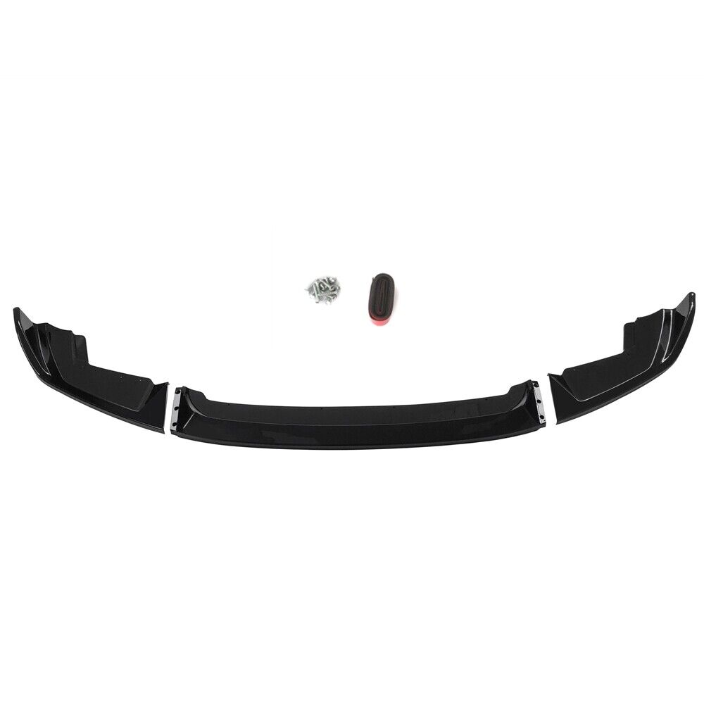 Gloss Black Front Bumper Splitter Lip fits BMW F87 M2 Competition 2019-2021