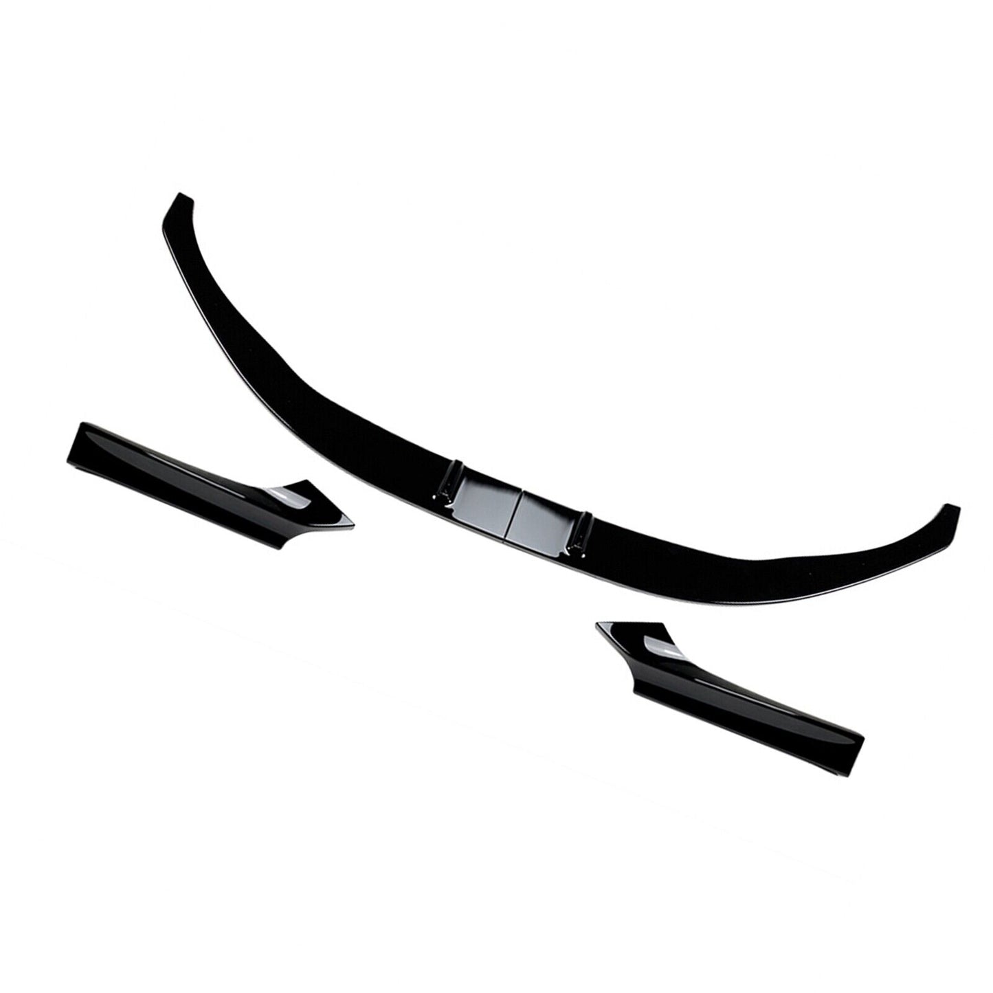 Black Front Bumper Spoiler Lip Side Cover fits BMW F22 F23 M Sport 2014-2021