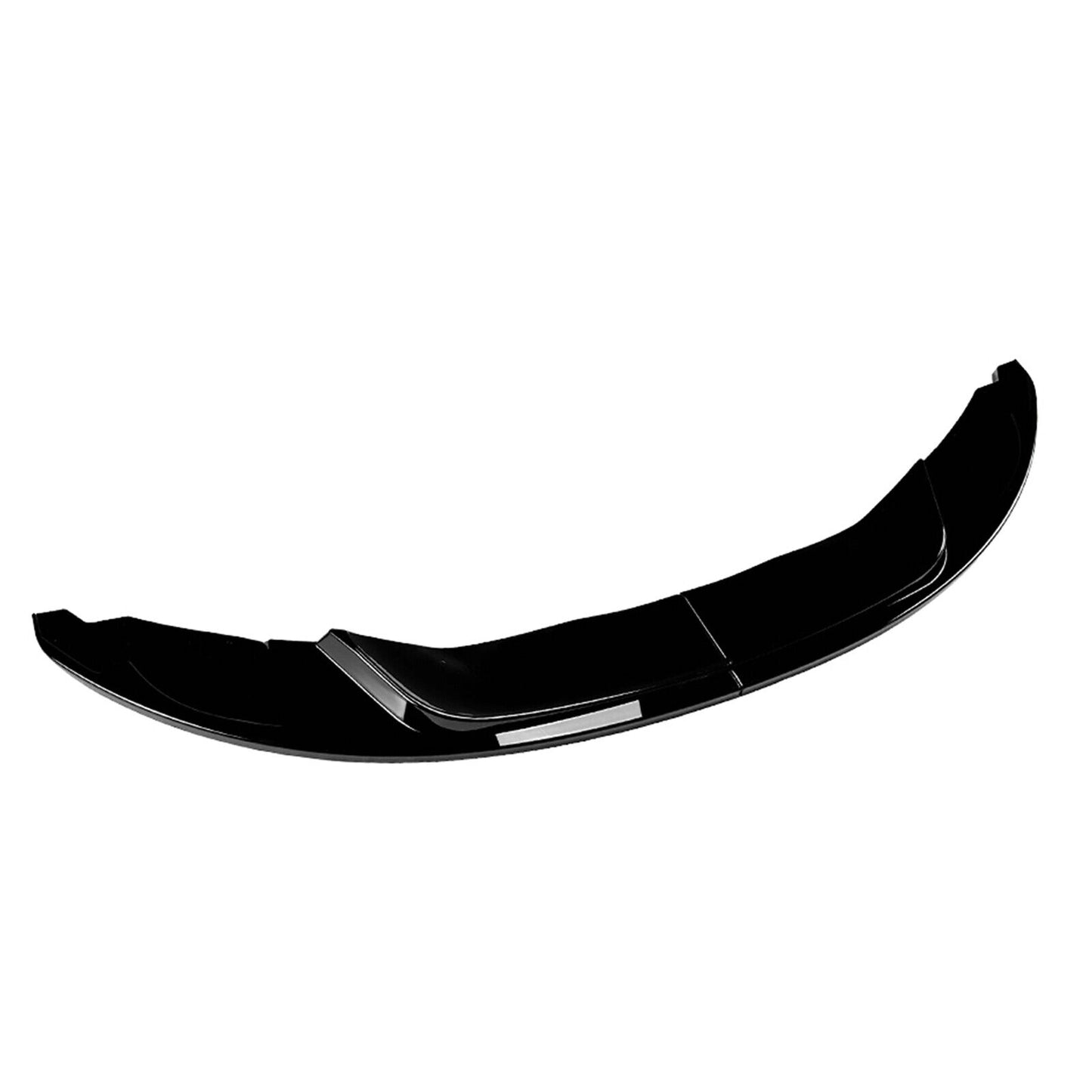 Gloss Black Front Bumper Spoiler Lip fits BMW 1 Series E81 E82 E87 E88 1M 04-13