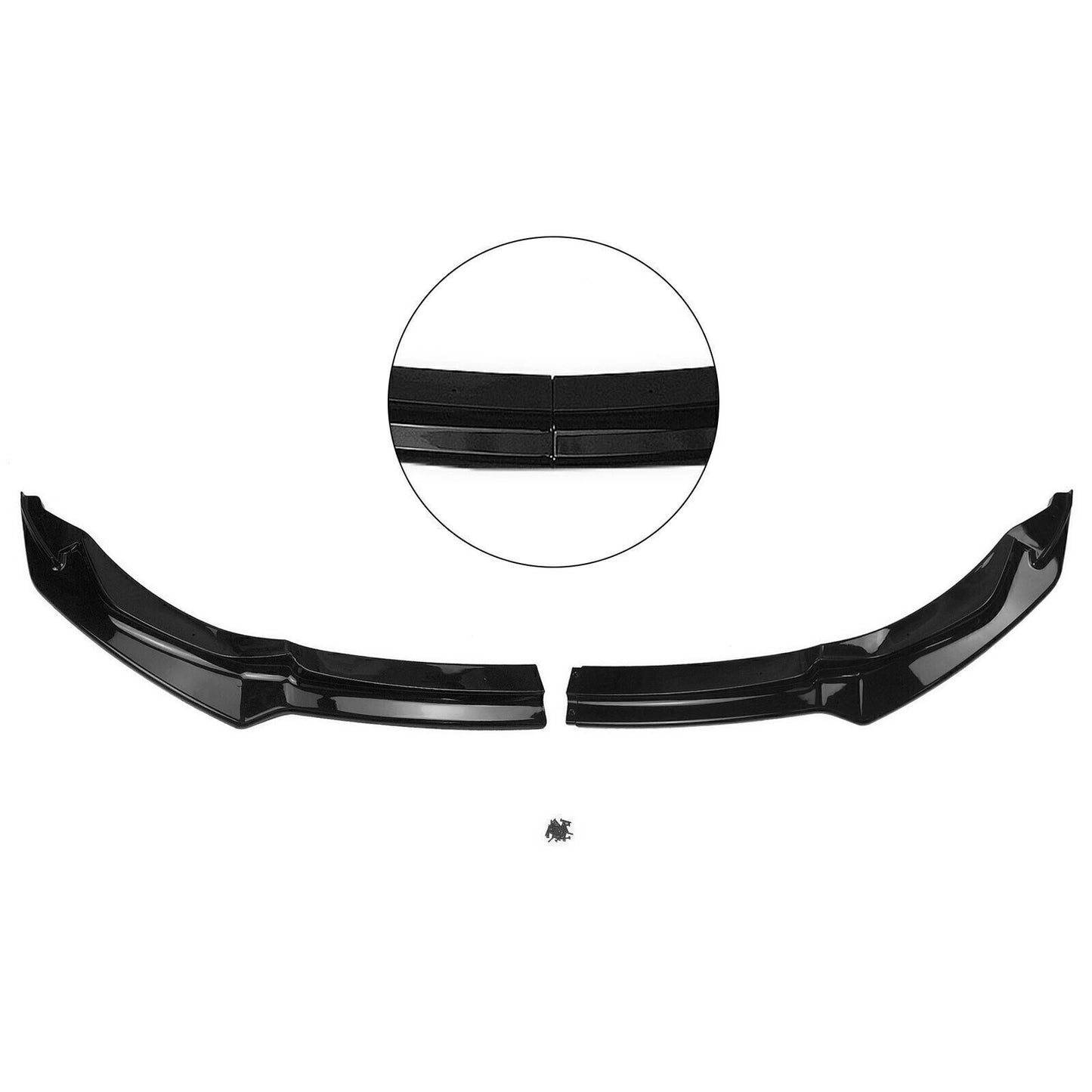 Gloss Black Front Bumper Spoiler Lip fits 2015 2016-2020 BMW F80 M3 F82 F83 M4