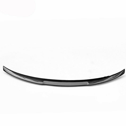 Black M4 Style Carbon Fiber Rear Trunk Wing fits 2014-20 BMW 4 F33 F83 M4