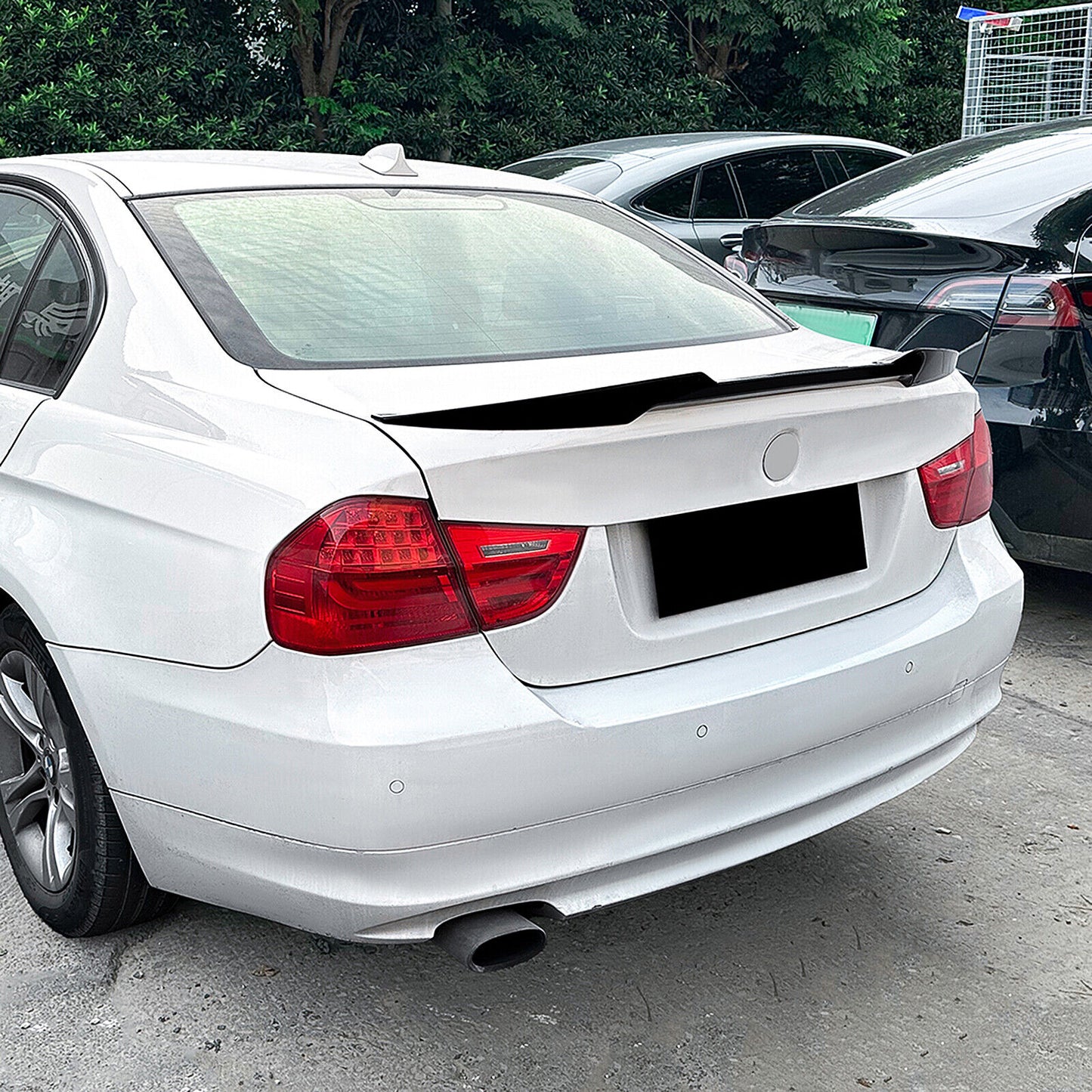 Rear Trunk Spoiler Lip Wing fits BMW 3 Series E90 M3 2005-2012 Gloss Black