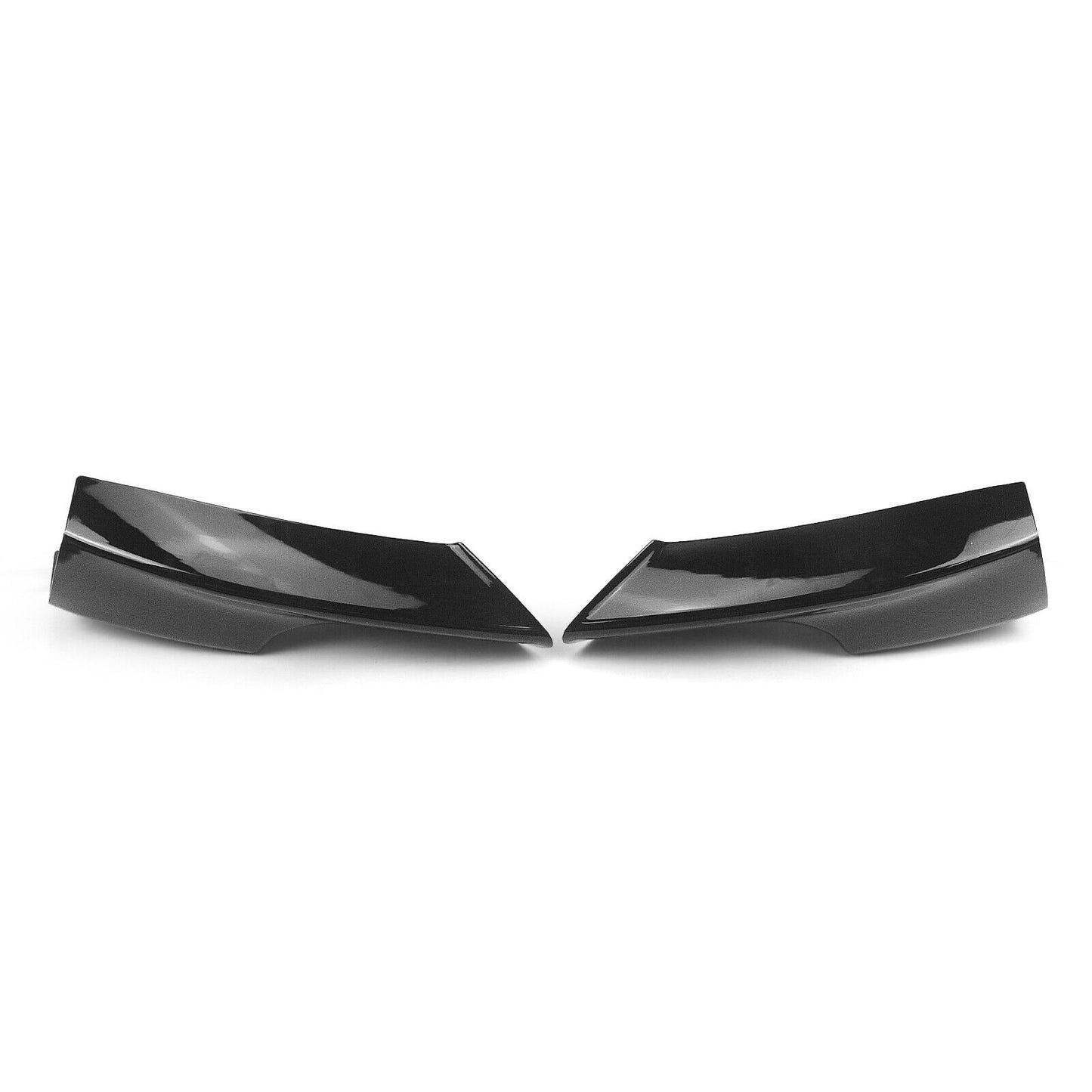 Gloss Black Front Bumper Spoiler Lip fits BMW E90 E92 M3 2008 2009 2010-2013