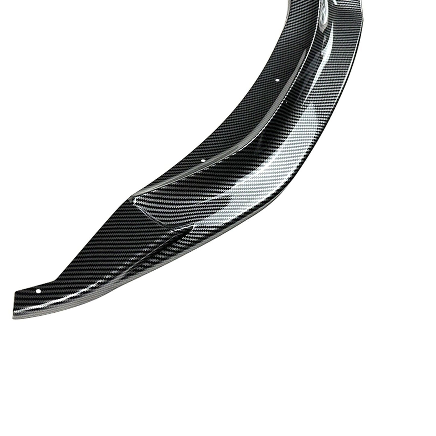 Carbon Fiber Look Front Spoiler Lip Splitter fits BMW F80 M3 M82 F83 M4 15-20