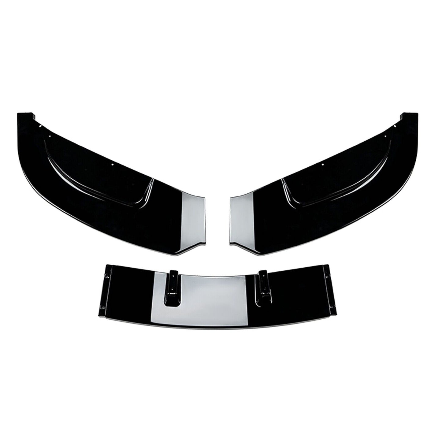 Gloss Black Front Spoiler Splitter Lip fits BMW 3 Series E92 E93 2006-2013 Base