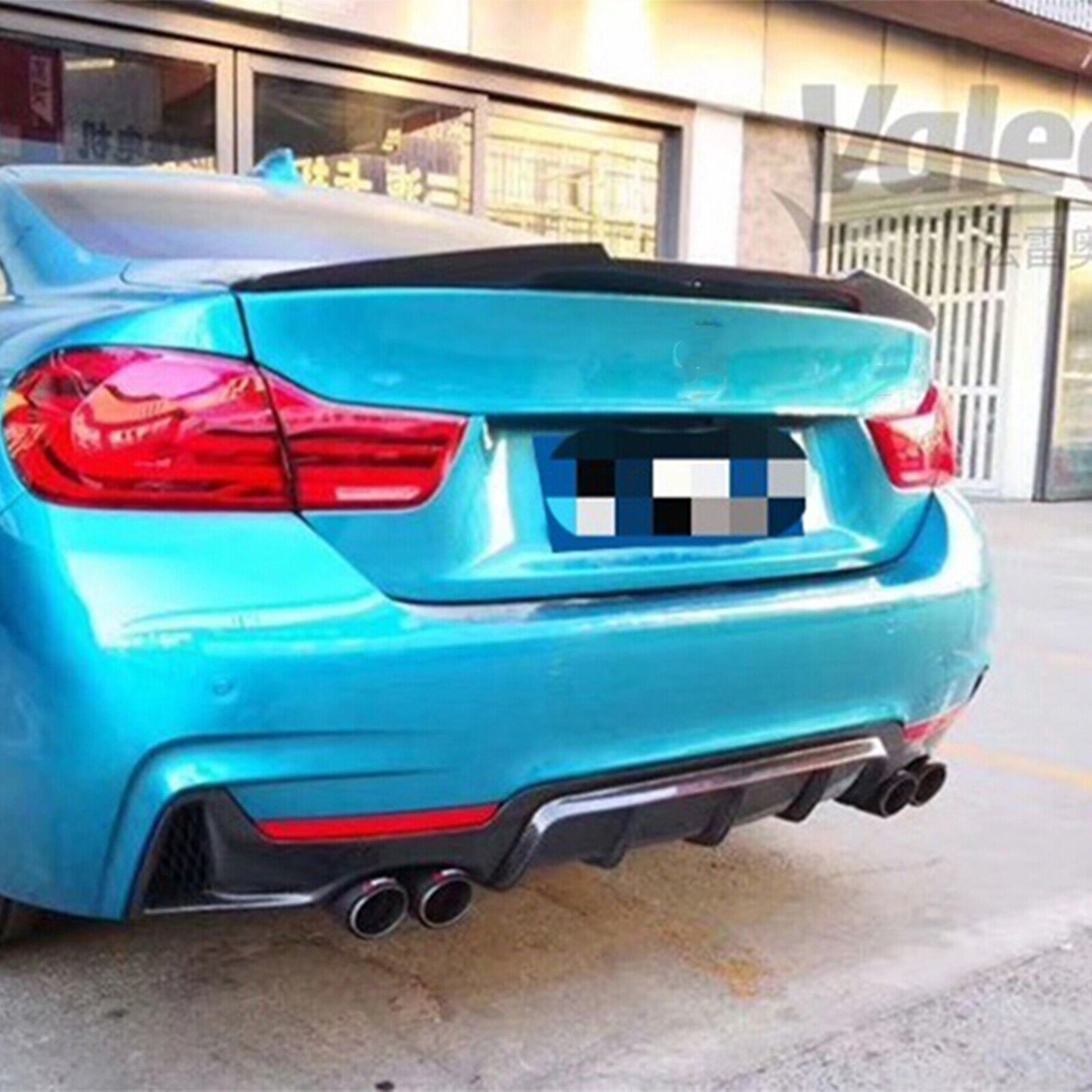 Rear Trunk Spoiler Lip Wing fits BMW F32 428i 430i Coupe 2014-2020 2 Door Black