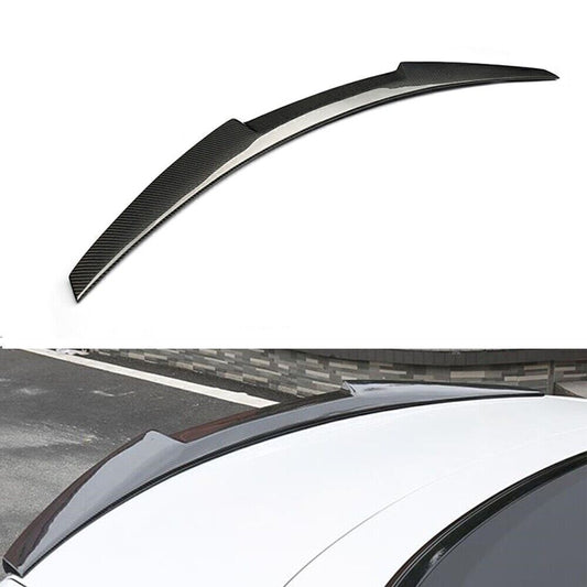 Fit fits BMW F82 M4 Style 2015 2016-2020 Rear Tail Trunk Spoiler Wing BLK