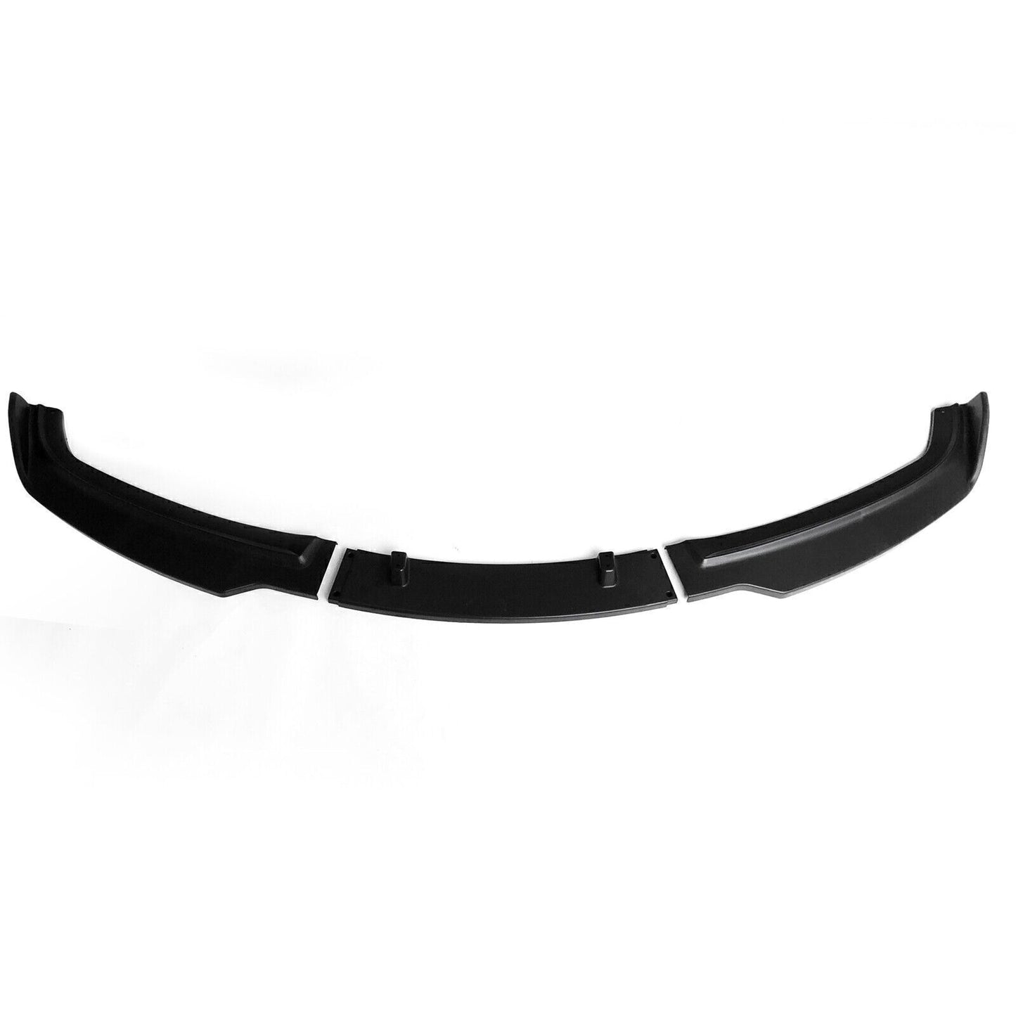 ABS Matte Black Front Bumper Spoiler Splitter fits BMW E90 2009-2012 3pcs