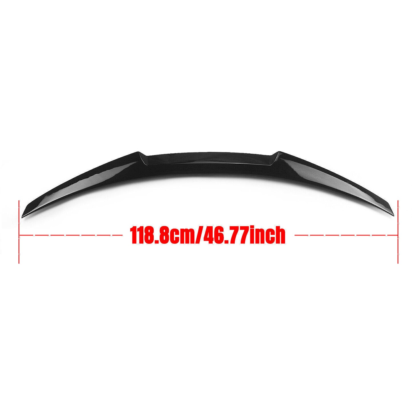 Gloss Black Rear Trunk Spoiler Lip fits BMW E90 M3 Sedan 325i 2005-2012