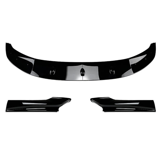 Front Spoiler Lip Splitter fits BMW 5 Series F10 F11 M Sport 2011-17 Gloss Black